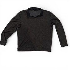 Under Armour Storm Sweater Fleece Golf Pullover Quarter Zip Size Large