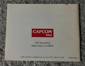 Mega Man 3 Nintendo Entertainment System (NES, 1990) Game Manual ONLY -AUTHENTIC