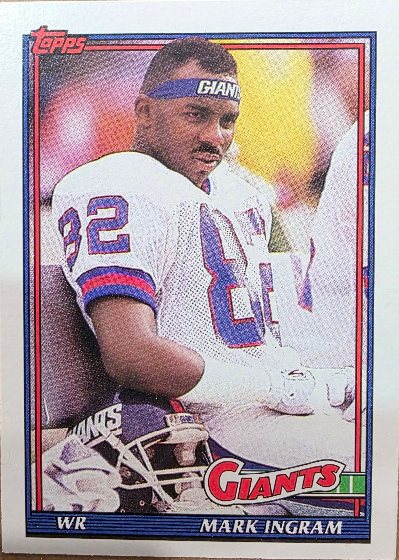 1991 Topps - Mark Ingram #17