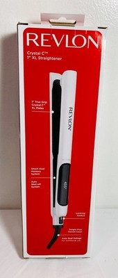 NEW Revlon Crystal C Straight & Shine 1'' Straightener Ceramic Model RVST2206 NIB