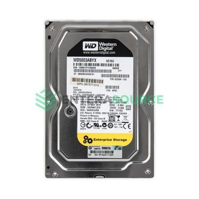 HP 622598-002 500GB 7.2K SATA LFF 3.5'' 3Gbps Hard Drive