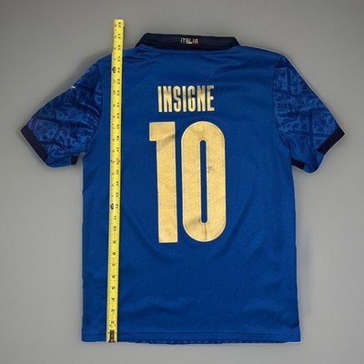 Soccer Jersey Puma Lorenzo Insigne Italy Euro 2020 #10 Football