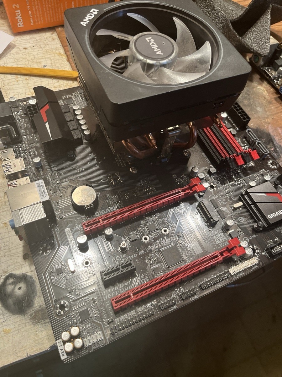AMD Ryzen 7 2700X 8-Core Motherboard Combo, GA-AB350M-DSH | eBay