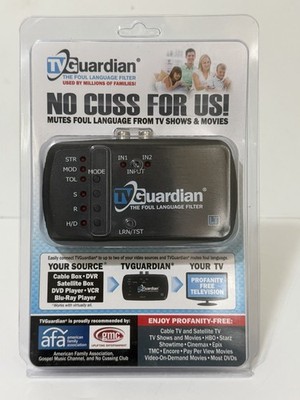 TVGuardian Mute Profanity Foul Language Filter TV Guardian Model LT  Brand New