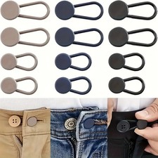 12PCS Button Extenders for Jeans Pants Waistband Expander Waist Extension
