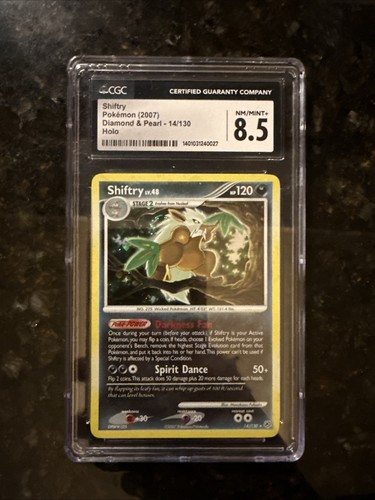 Shiftry graded CGC 8.5 for sale on eBay