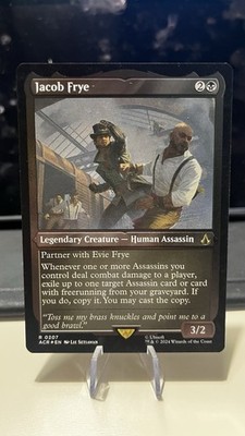 MTG JACOB FRYE 207 FOIL EXC - ETCHED JACOB FRYE - ACR X EN - MAGIC