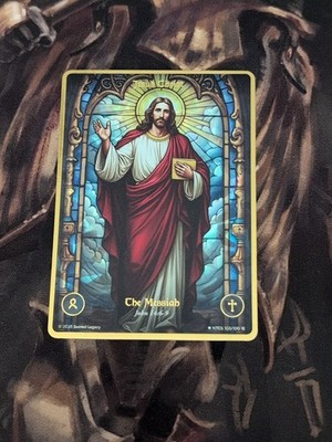 2025 Sacred Legacy Jesus Christ The Messiah Stained Glass Secret