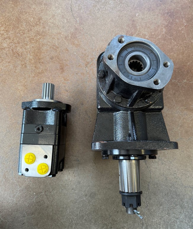 Skid Steer Kit, RC-51H 251390 Replacement Gearbox 1:1.93 & F2160