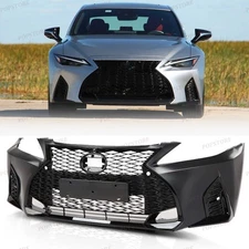Front Bumper Grille Assembly For 2013-2016 Lexus IS250 350 To 2021+ IS F Spor