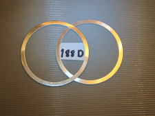 Dnepr 650 Cylinder Head Gaskets Pair Aluminium 0.5mm MT801504 MT9 10 11 Neval