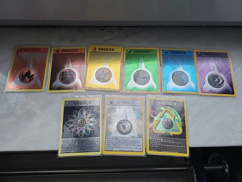 Pokemon TCG Sammlung WotC Energy Promo NM-M Swirl