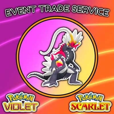 Pokemon Scharlachrot und Violett || Event Shiny Miraidon & Koraidon Handel  