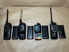 Lot of 4 Kenwood TK-3402U-K UHF Two-Way Radio  Poor Condition FOR PARTS AS IS
