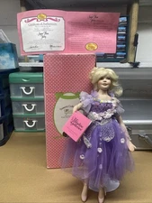 Paradise Galleries Porcelain Sugar Plum Fairy Doll