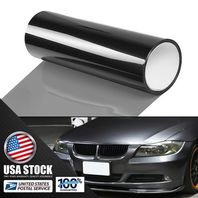 Light black Tint Vinyl Film Wrap Sheet for Headlight Backup Light Tail Light