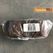 Levy s MC10-BRN Banjo Strap 2" Wide Brown Cotton Master Series for Banjo
