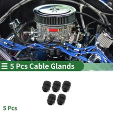 M27x2.0 Cable Glands 1.12" Bellows Tightening Joint Straight-Tube PA66 Nylon