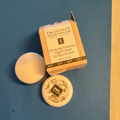 Eminence Bright Skin Overnight Correcting Cream 0.5 Oz New