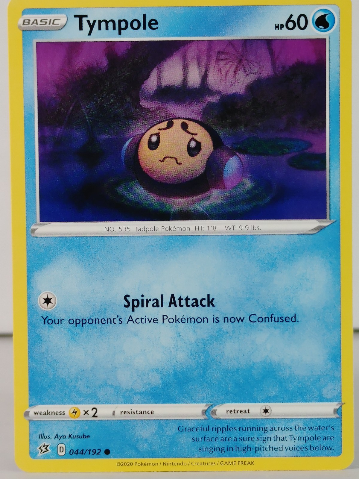 Tympole - POKEMON - Rebel Clash - 044/192 - singles - NM