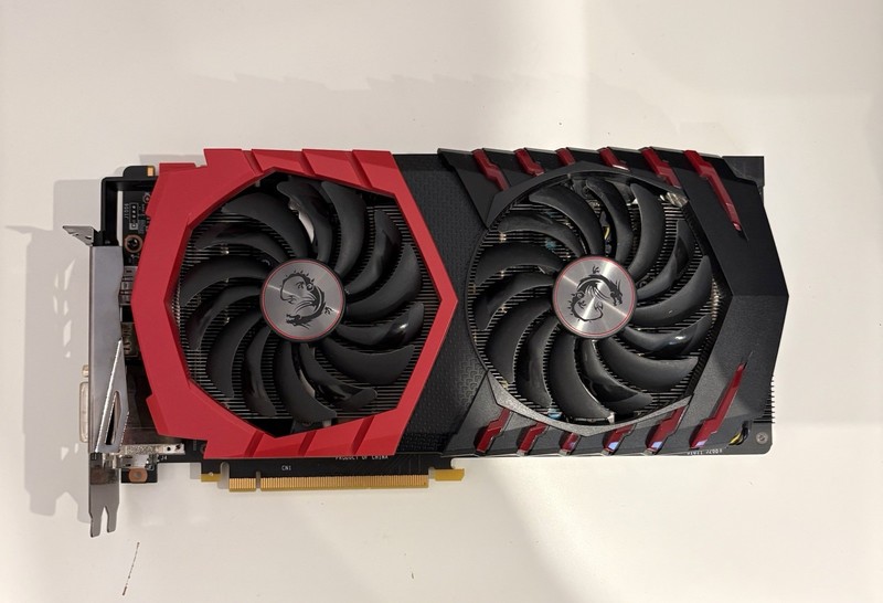 NVIDIA GeForce GTX 1070 MSI Gaming 8GB GDDR5 Graphics Card