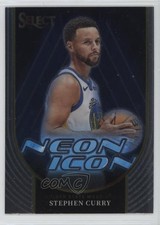 2023-24 Panini Select Neon Icons Stephen Curry #4 06hn