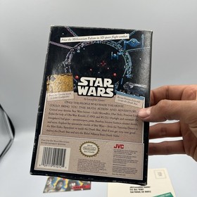 Star Wars NES CIB Complete w/ Box, Manual, Inserts + Sleeve &ndash; Authentic Nintendo
