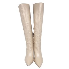 Ivory Knee High Boots for Women for sale