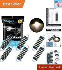 300 Brighter Warm White 561 Led Bulbs 6-pack - 44mm Size Easy Installation 300 Brighter Warm White 561 Led Bulbs 6-pack - 44mm Size Easy Installation