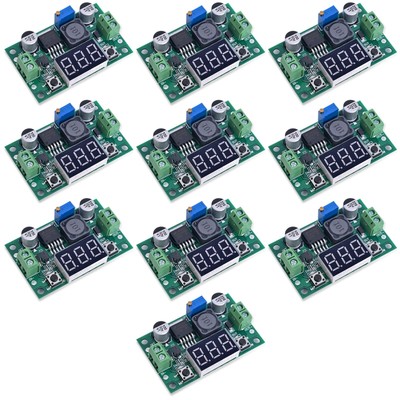 10 Pack LM2596 DC-DC Buck Converter Voltage Regulator 4-40V to 1.25-37V 2A