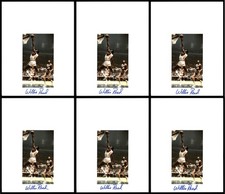 Willis Reed Autographed Signed 8.5x11 Photo 12 Count Lot New York Knicks