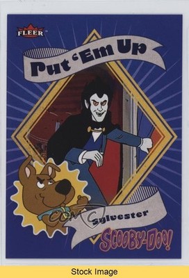 2024 Fleer Scooby Doo Put 'em Up! Stickers Sylvester #21 READ 13ib