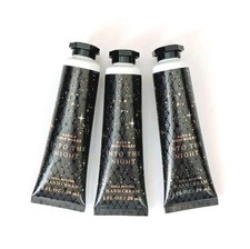 BATH  BODY WORKS INTO THE NIGHT HAND CREAM SET OF 3- 1OZ TRAVEL