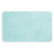Aqua 24x40 Basic Polyester Bath Rug