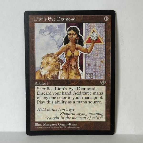 Magic the Gathering: MTG: Mirage: Lion's Eye Diamond
