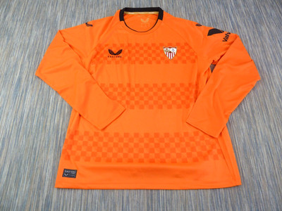 Castore Sevilla FC Torwarttrikot Herren 3XL Langarm orange 100% Polyester