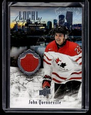 2016-17 UD Team Canada Juniors Local Legends John Quenneville Jersey Canada