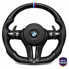 Carbon Fiber Steering Wheel For Bmw M3 M Sport Perforated Leather