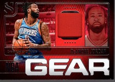 2024-25 Panini Silhouette NBA Gear #40 DeAndre Jordan Jersey - BSK