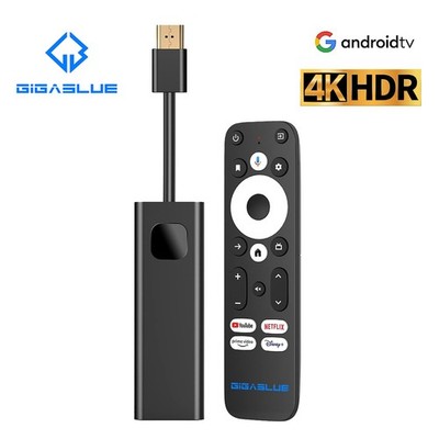 GigaBlue TV IP Stick Android 11 UHD 4K PRO HDR 60Hz HDMI 2.1 WiFi 6 Streaming