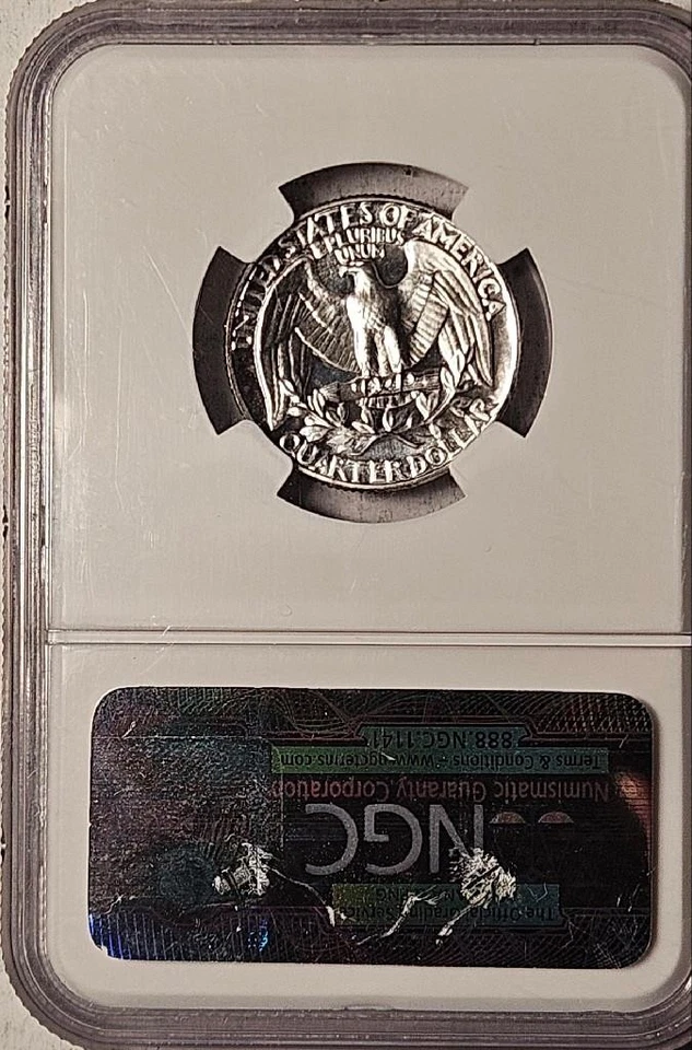 Washington Quarter, 1953, NGC Proof 66 Cameo, Beautiful Gem Proof - Image 4 of 4