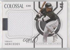 2021 Panini National Treasures Colossal Materials 14/99 Yermin Mercedes 0a6