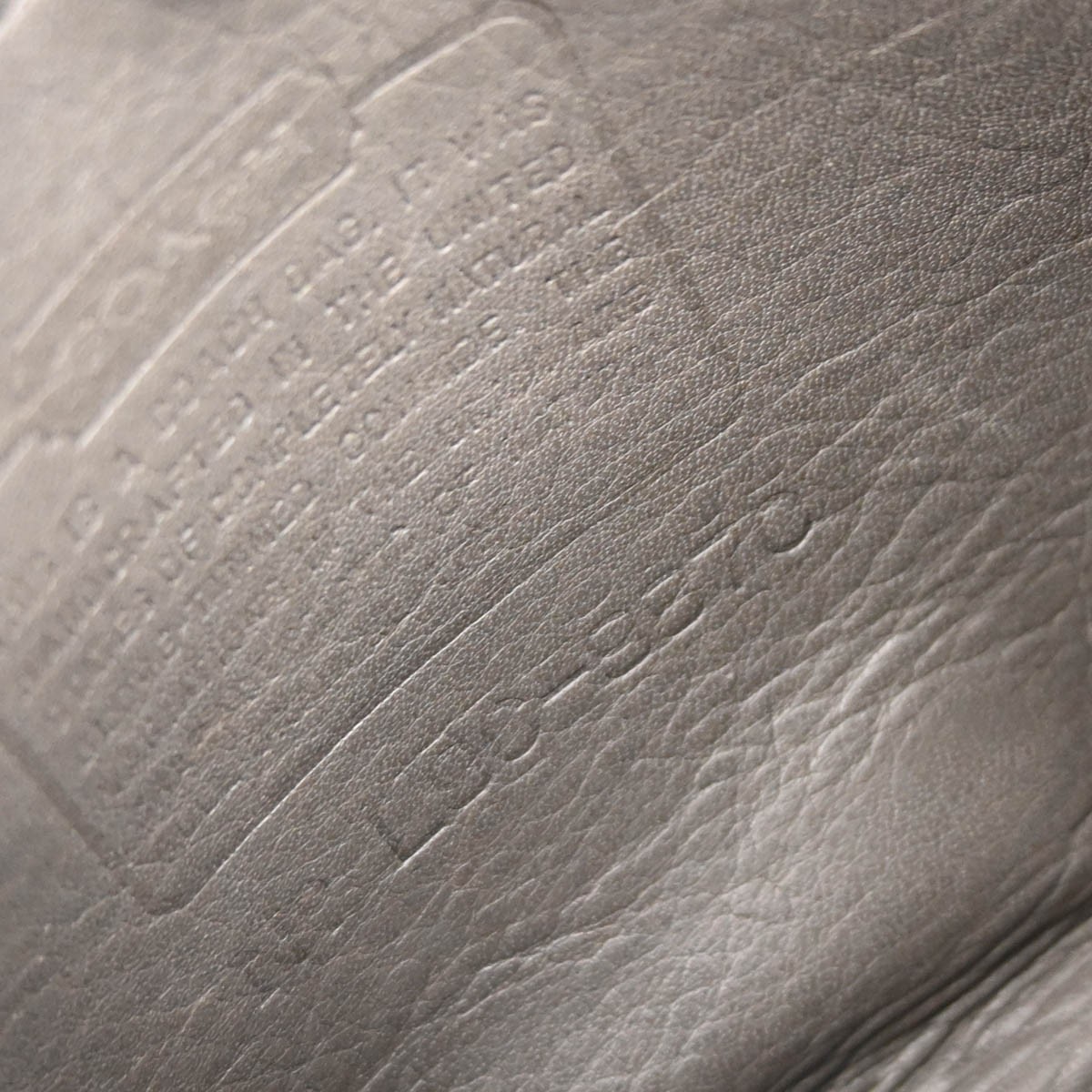 Coach Gray Leather Handbag L9C-9870 156023 thumbnail 9