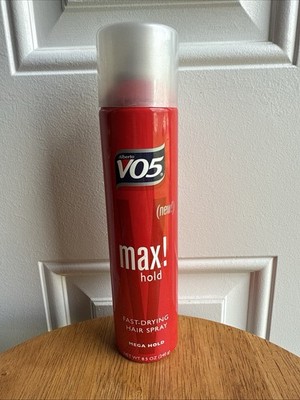 HTF VO5 MAX! hold fast-drying hair spray Mega hold 8.5 oz V05