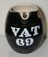 alter VAT 69 FINEST SCOTCH WHISKY LEITH 15 cm H Whiskykrug Jug Pitcher K054