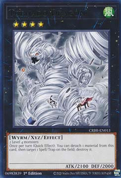 YuGiOh Tornado Dragon (V.1) CRBR-EN013 Rare Englisch NM 1st