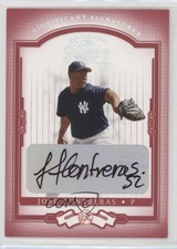 2004 Donruss Classics Significant Signatures Red 10/25 Jose Contreras Auto s7f