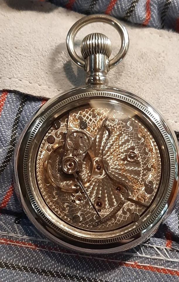 Reloj Bolsillo 1905 23j Hamilton 946 Restauración Completa (Video con Etiquetas) Raro Foto 3 de 4