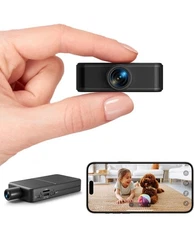 WiFi Mini Camera, 10hr Nonstop Recording, AI Motion Detection Cam