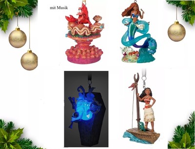 Original Disney  - Ornamente, Sketchbook, verschiedene Varianten